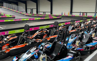 Les KARTS FUN arrivent sur la piste intérieure