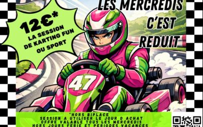 Les mercredis, c&rsquo;est réduit !